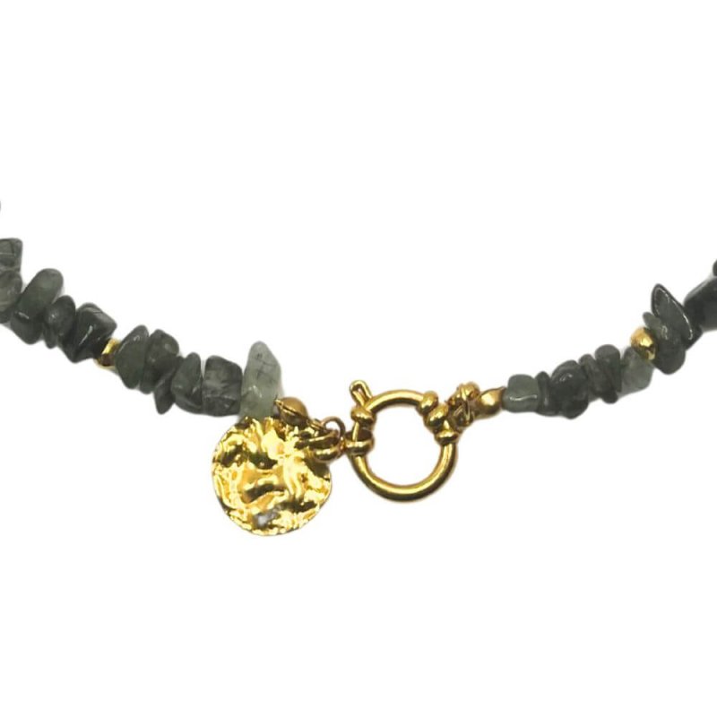 Collier Astra – Bijou artisanal en agate - SOLEAH studio