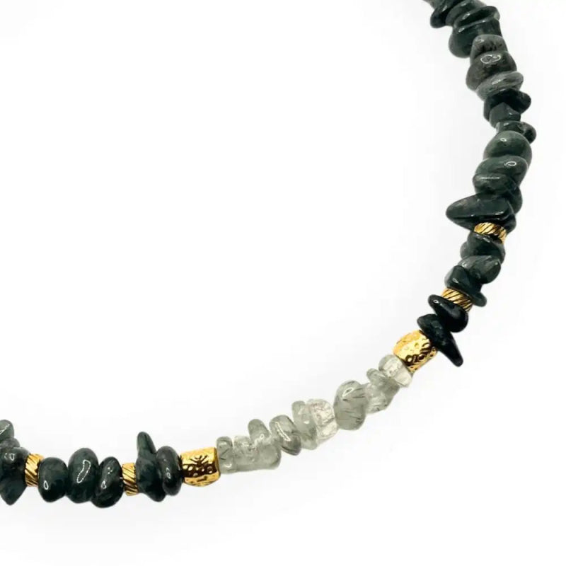 Collier Gaïa – Collier artisanal en agate naturelle - SOLEAH studio