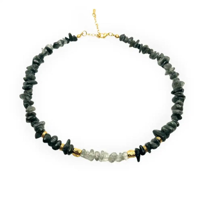 Collier Gaïa – Collier artisanal en agate naturelle - SOLEAH studio